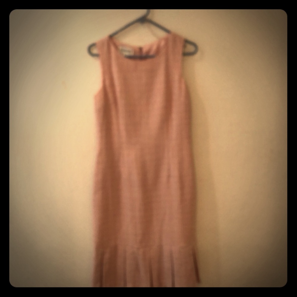 Sleeveless jacket dress